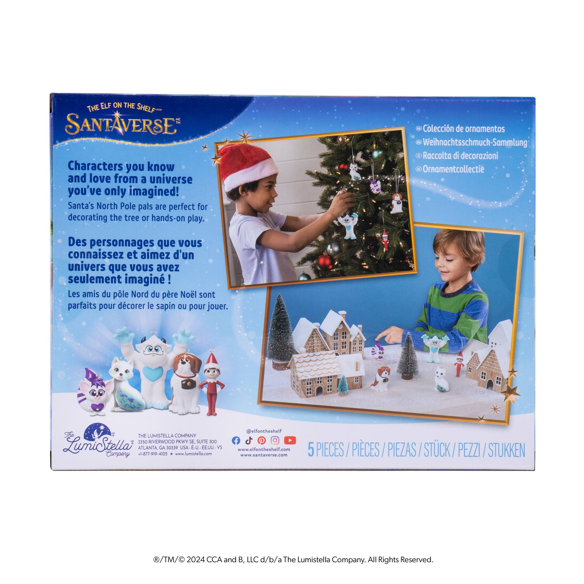 The Elf on the Shelf® Santaverse™ Ornament Collection